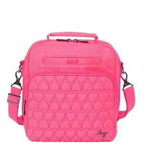 Lug Ranger Love Ultra X Crossbody Bag Magenta Hearts Neon Pink